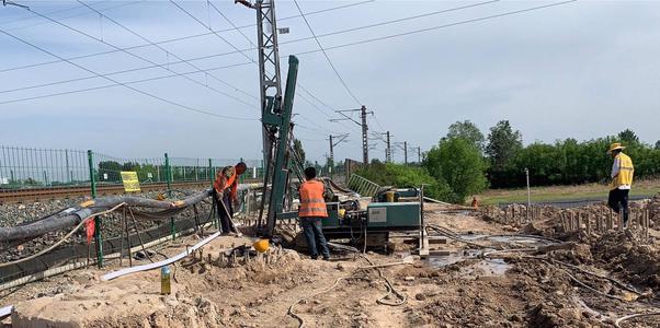 阜南路基注浆加固施工